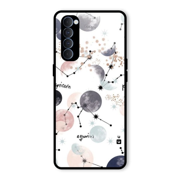 Zodiac Glass Back Case for Oppo Reno4 Pro