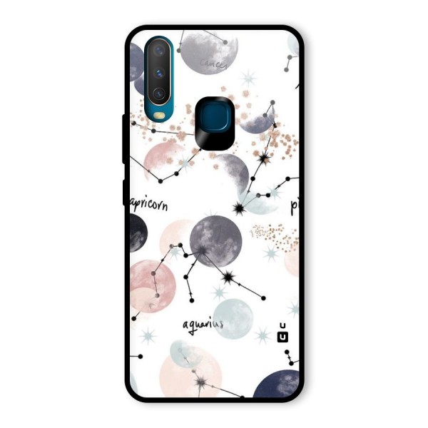 Zodiac Glass Back Case for Vivo Y12