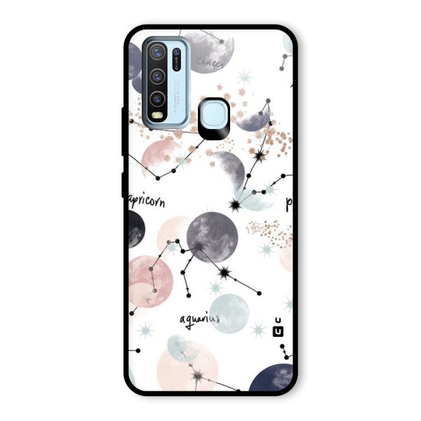 Zodiac Glass Back Case for Vivo Y30