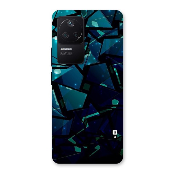 Abstract Glass Design Back Case for Poco F4 5G