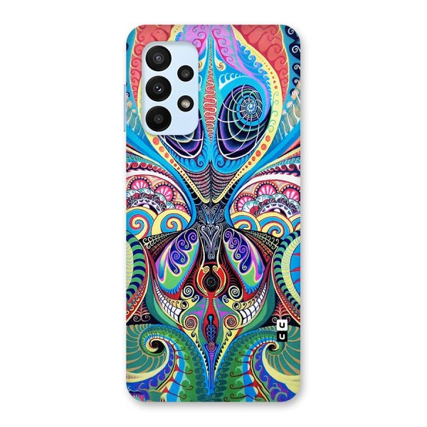 Alien Psychedelic Art Back Case for Galaxy A23