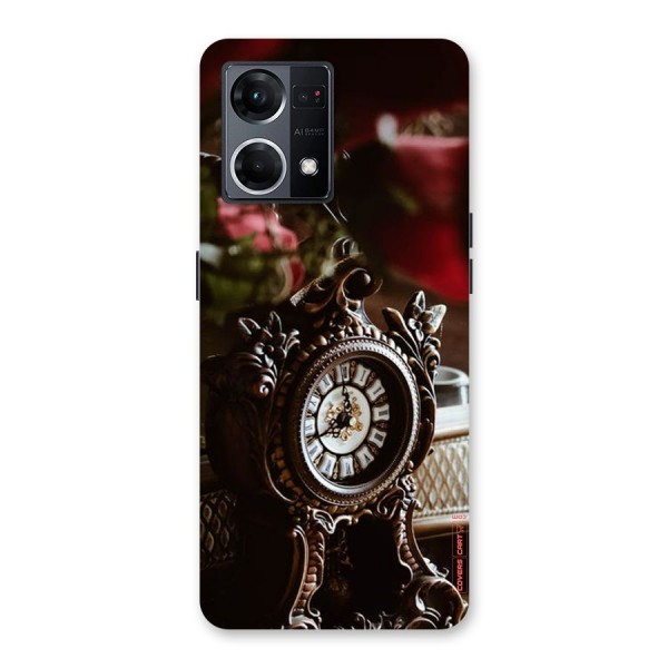 Ancient Clock Glass Back Case for Oppo F21 Pro 5G