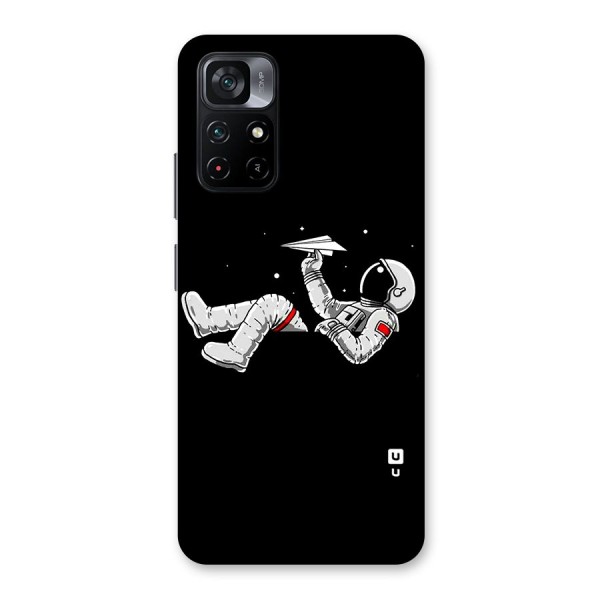 Astronaut Aeroplane Back Case for Poco M4 Pro 5G