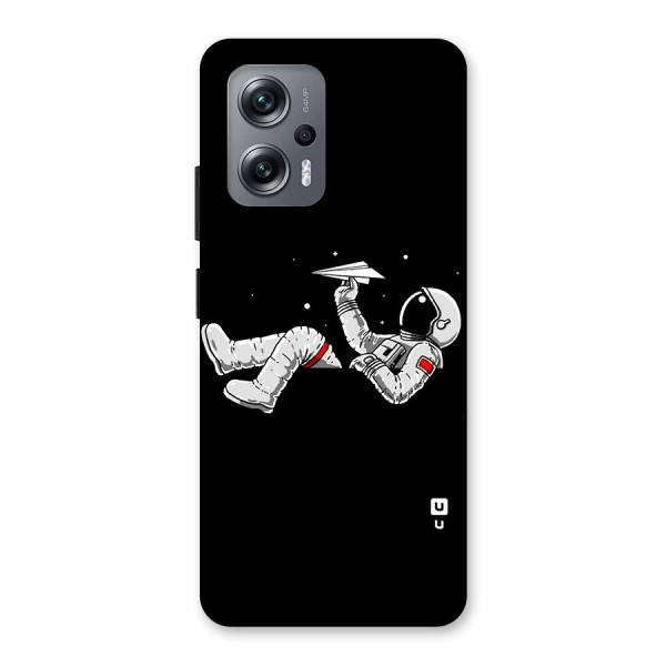 Astronaut Aeroplane Back Case for Redmi K50i