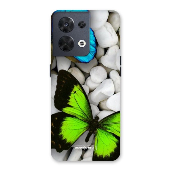 Beautiful Butterflies Back Case for Oppo Reno8 5G