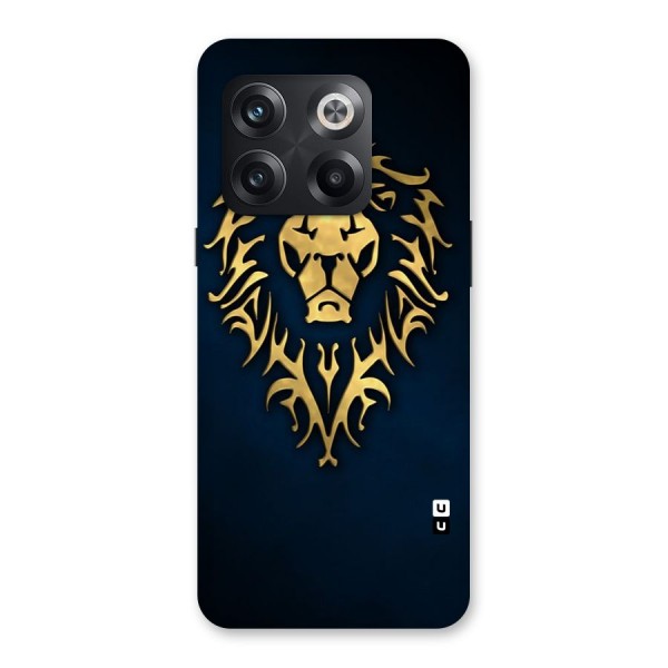 Beautiful Golden Lion Design Back Case for OnePlus 10T