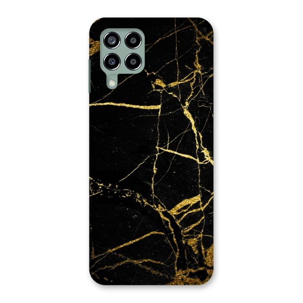 Black And Gold Design Back Case for Galaxy M33