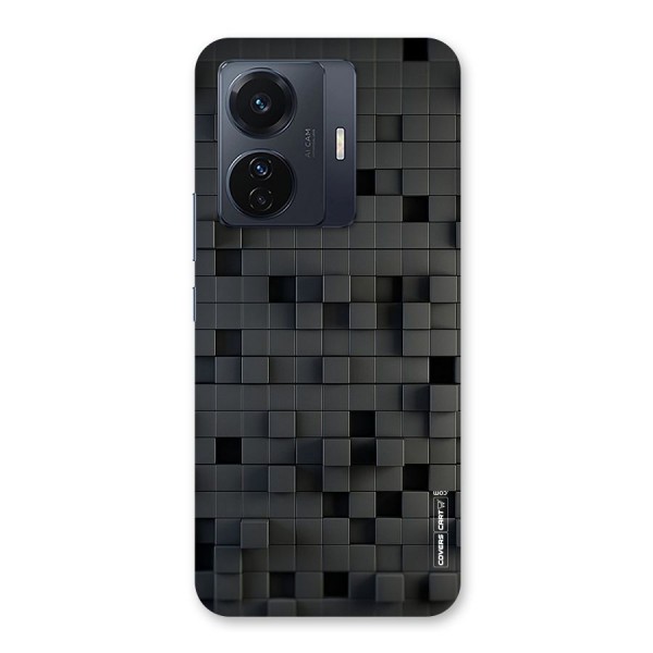 Black Bricks Back Case for Vivo iQOO Z6 Pro