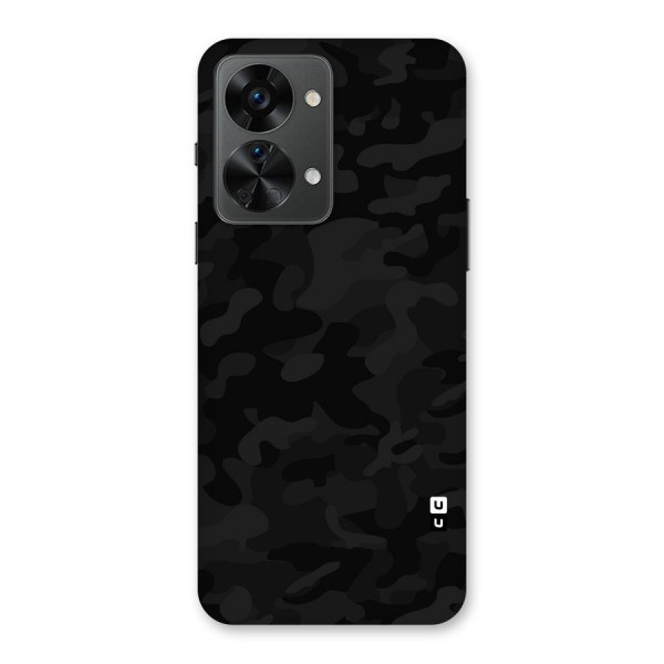 Black Camouflage Back Case for OnePlus Nord 2T