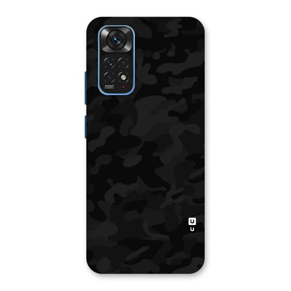 Black Camouflage Back Case for Redmi Note 11