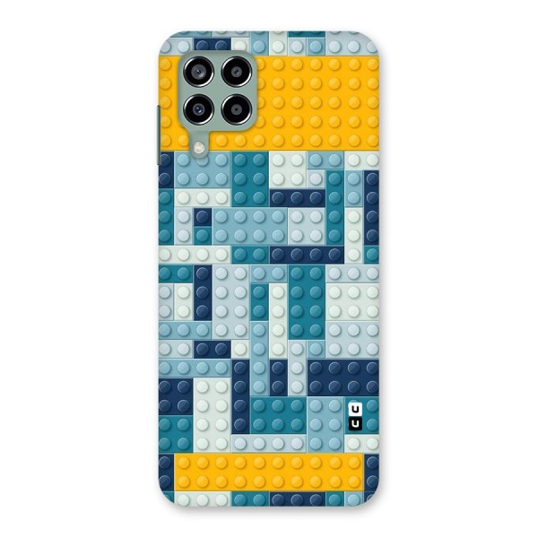 Blocks Blues Back Case for Galaxy M33