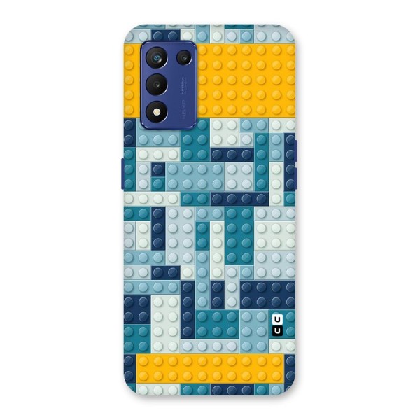 Blocks Blues Back Case for Realme 9 5G Speed