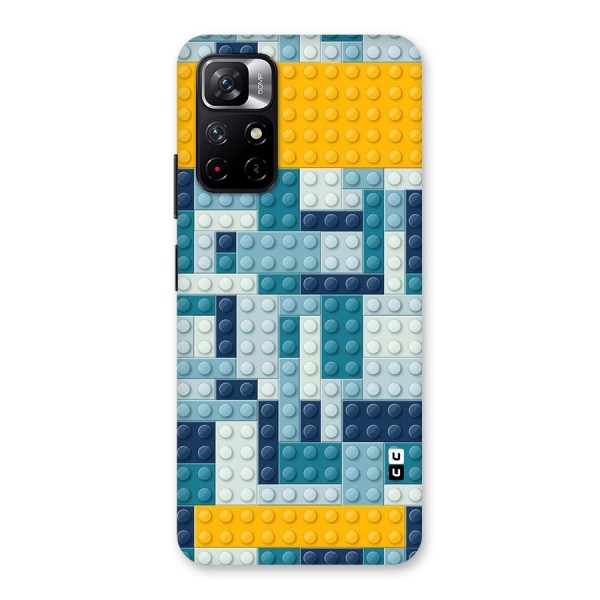 Blocks Blues Back Case for Redmi Note 11T 5G