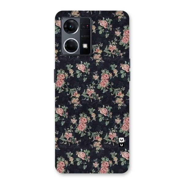 Bloom Black Glass Back Case for Oppo F21 Pro 5G