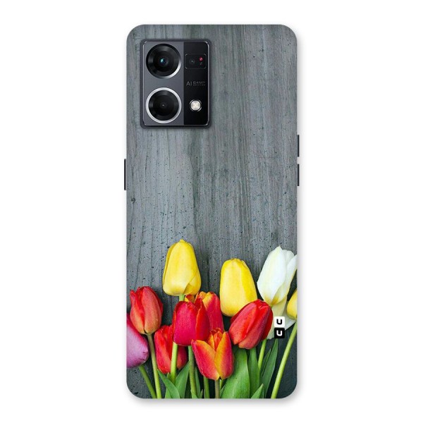 Bloom Grey Glass Back Case for Oppo F21 Pro 5G