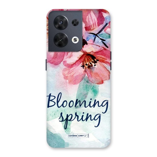 Blooming Spring Back Case for Oppo Reno8 5G