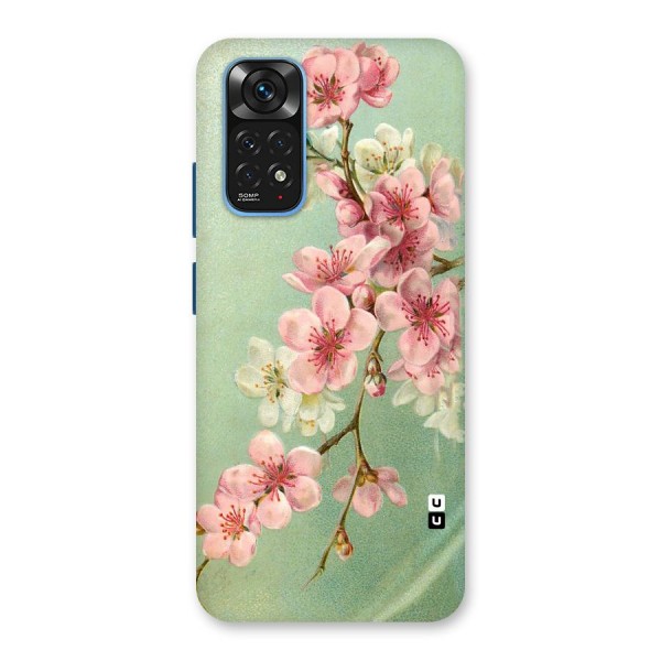 Blossom Cherry Design Back Case for Redmi Note 11