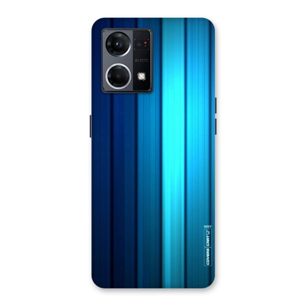 Blue Hues Glass Back Case for Oppo F21 Pro 5G