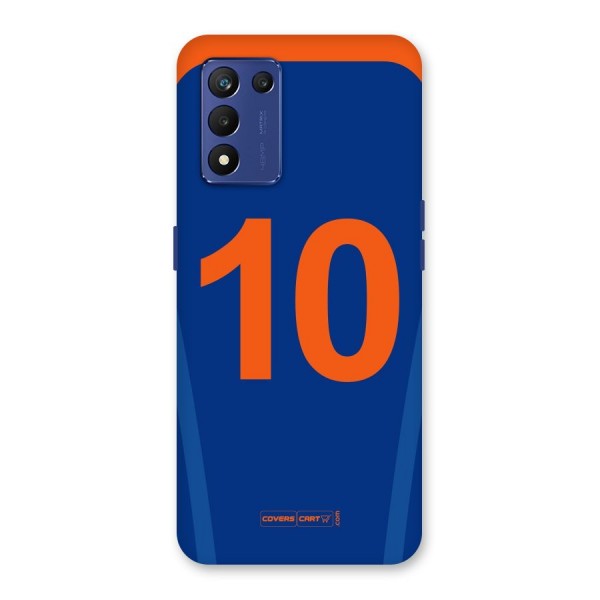 Blue Jersey Back Case for Realme 9 5G Speed