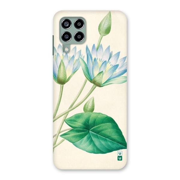 Blue Lotus Back Case for Galaxy M33