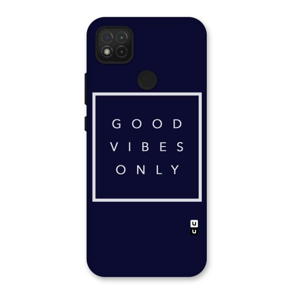 Blue White Vibes Back Case for Redmi 9 Activ