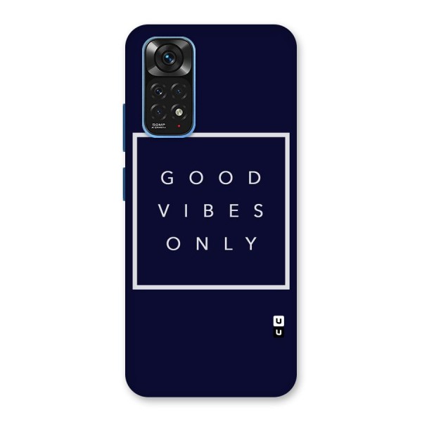 Blue White Vibes Back Case for Redmi Note 11