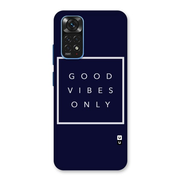 Blue White Vibes Back Case for Redmi Note 11S