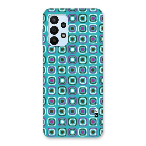 Boxes Tiny Pattern Back Case for Galaxy A23
