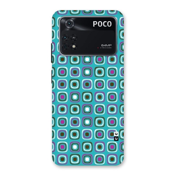 Boxes Tiny Pattern Back Case for Poco M4 Pro 4G