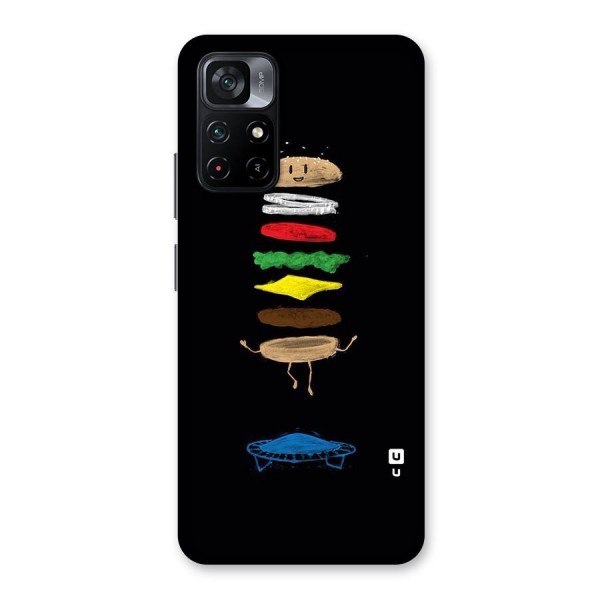 Burger Jump Back Case for Poco M4 Pro 5G