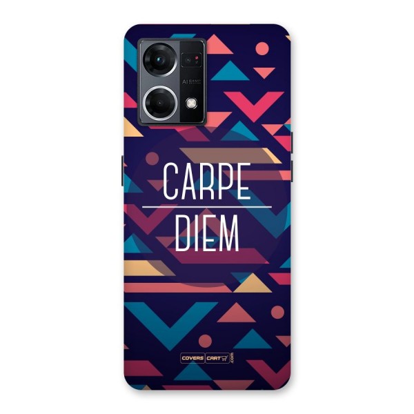 Carpe Diem Glass Back Case for Oppo F21 Pro 5G