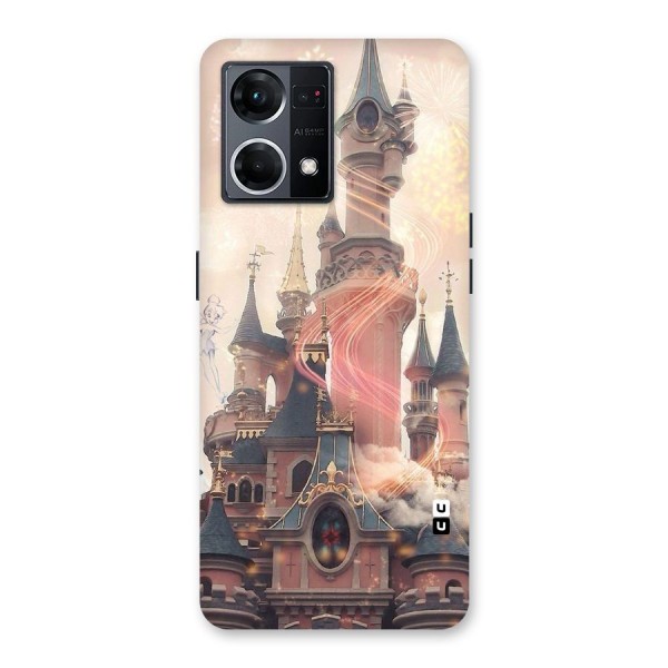 Castle Glass Back Case for Oppo F21 Pro 5G