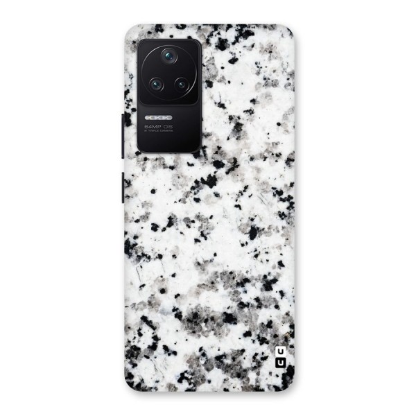 Charcoal Spots Marble Back Case for Poco F4 5G