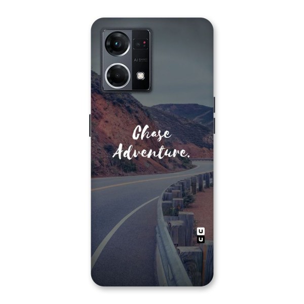 Chase Adventure Glass Back Case for Oppo F21 Pro 5G