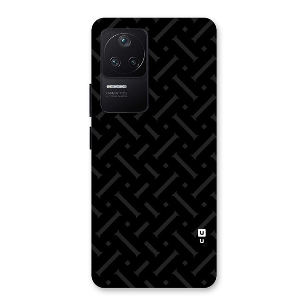 Classic Pipes Pattern Back Case for Poco F4 5G