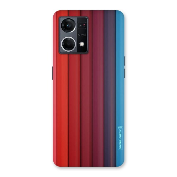 Colour Palette Glass Back Case for Oppo F21 Pro 5G