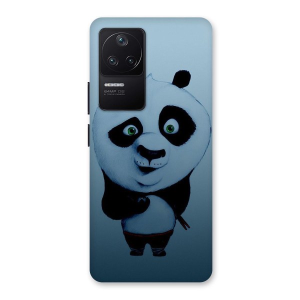 Confused Cute Panda Back Case for Poco F4 5G