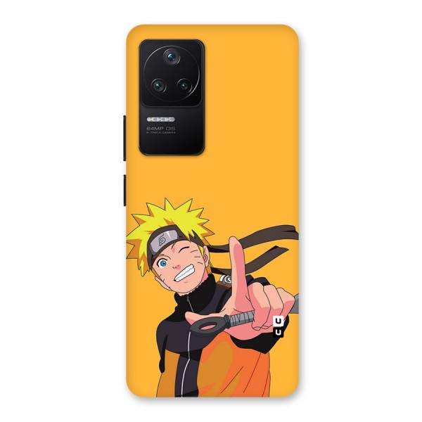 Cool Aesthetic Naruto Back Case for Poco F4 5G