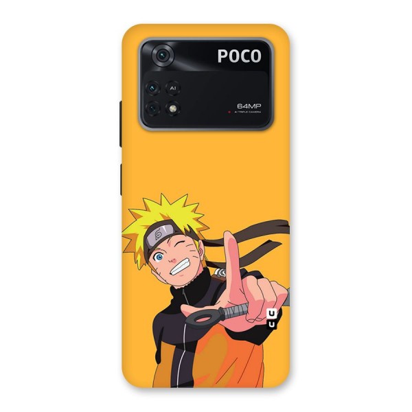 Cool Aesthetic Naruto Back Case for Poco M4 Pro 4G