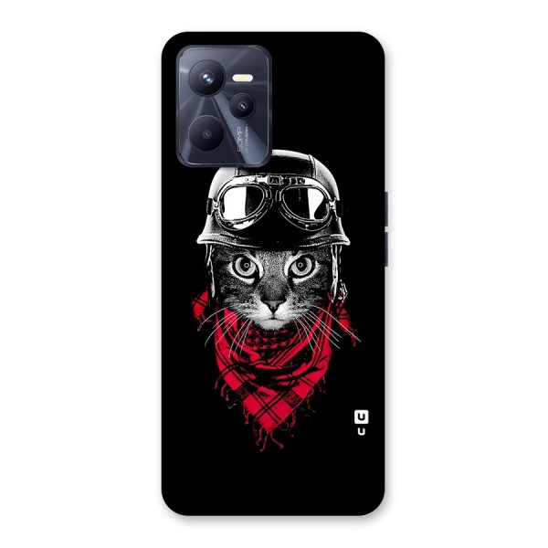 Cool Biker Cat Back Case for Realme C35