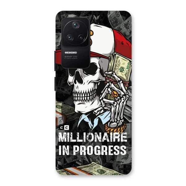 Cool Skull Millionaire In Progress Back Case for Poco F4 5G