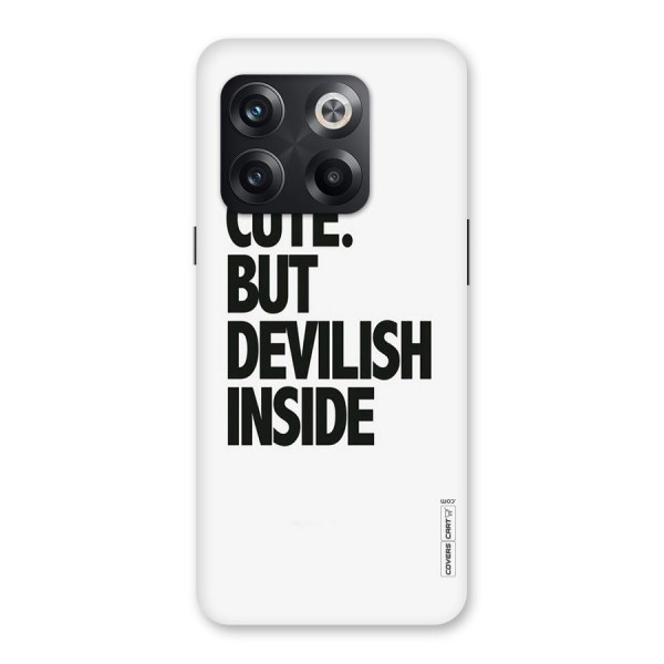 Cute But Devil Back Case for OnePlus 10T