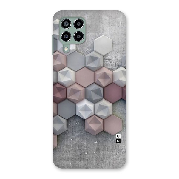 Cute Hexagonal Pattern Back Case for Galaxy M33