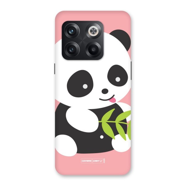 Cute Panda Pink Back Case for OnePlus 10T