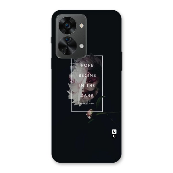 Dark Hope Back Case for OnePlus Nord 2T