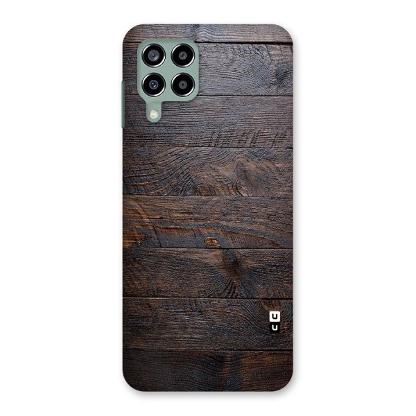 Dark Wood Printed Back Case for Galaxy M33