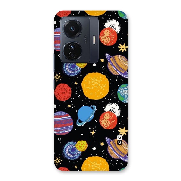 Designer Planets Back Case for Vivo iQOO Z6 Pro