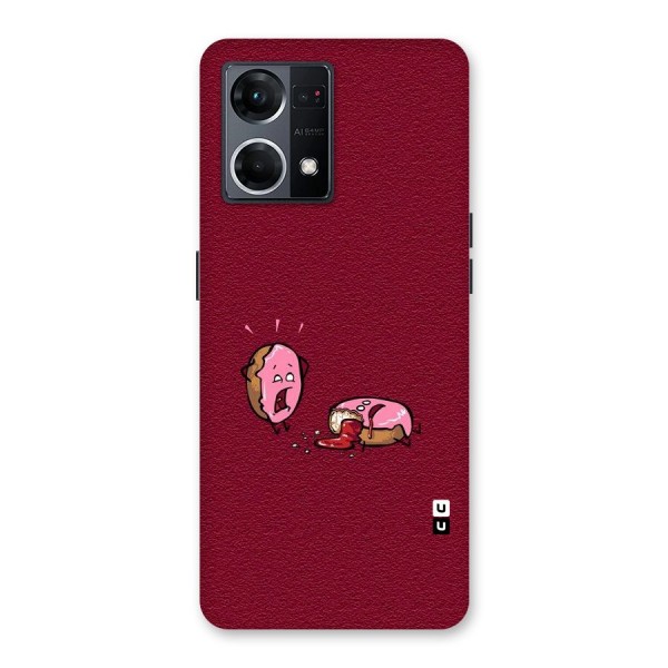 Donut Murder Glass Back Case for Oppo F21 Pro 5G