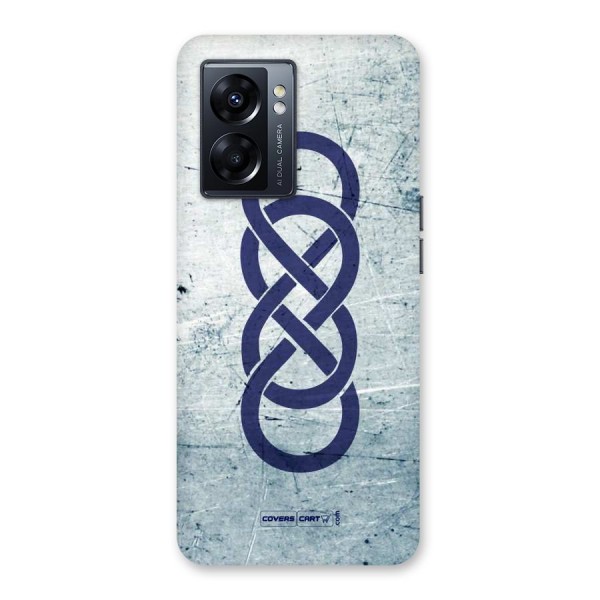 Double Infinity Rough Back Case for Oppo K10 5G