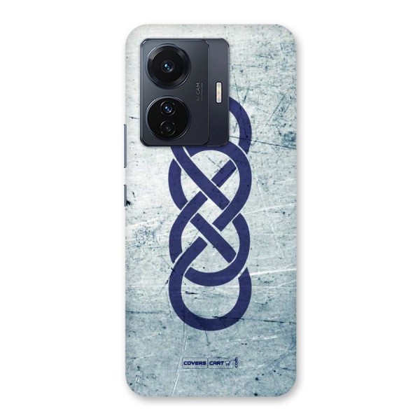 Double Infinity Rough Back Case for Vivo T1 Pro